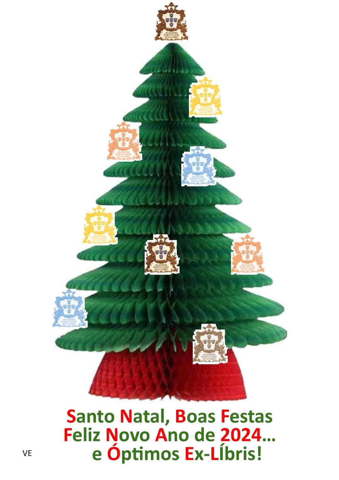 Felicitación Navidad 2023 Academia de Ex-Libris