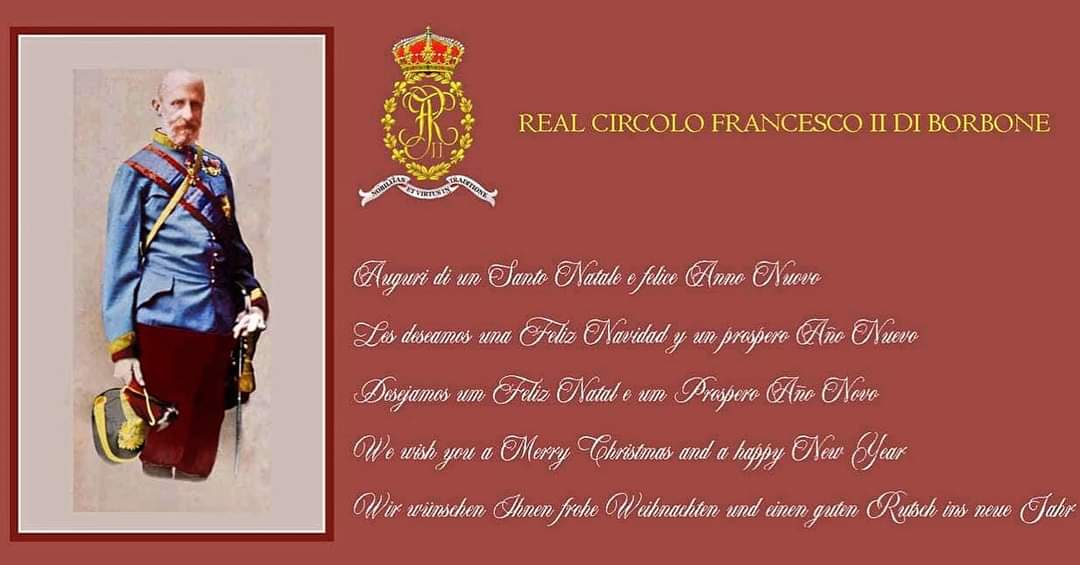 Felicitación Navidad 2023 del Círculo Francisco II de Borbón