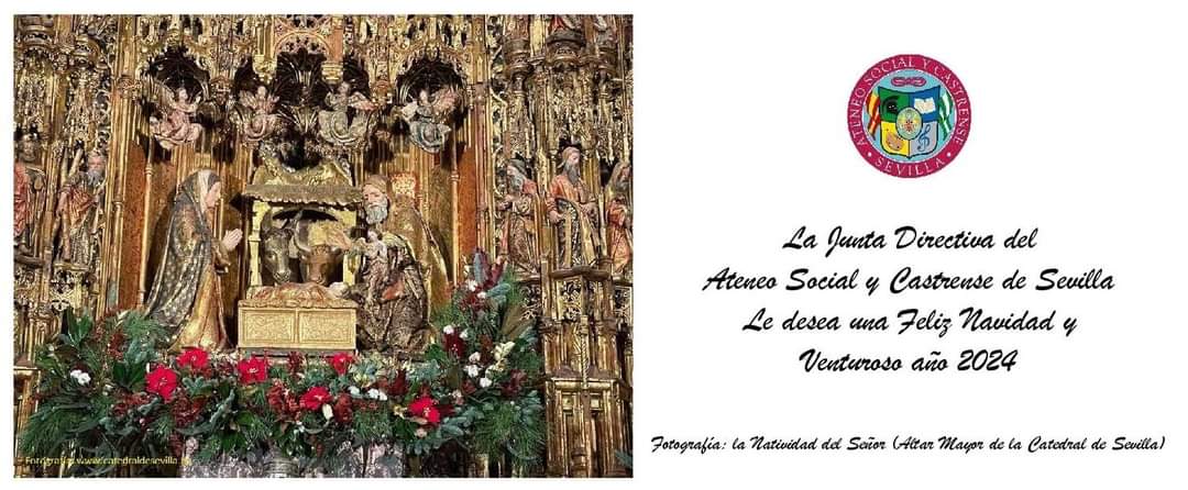 Felicitación Navidad 2023 Ateneo Castrense de Sevilla