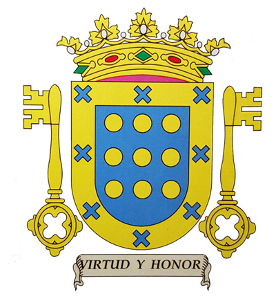 Escudo de Doña Mariola de las Heras y Borrero.