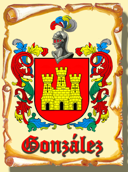 Escudo del Apellido Gonzlez