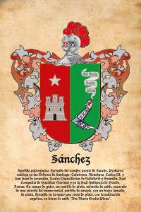Escudo Heráldico de Sánchez