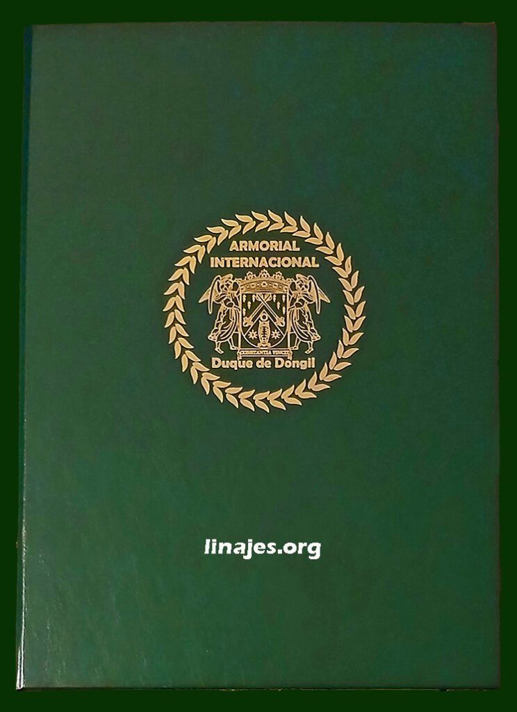 Certificación de Armas del Duque de Dongil